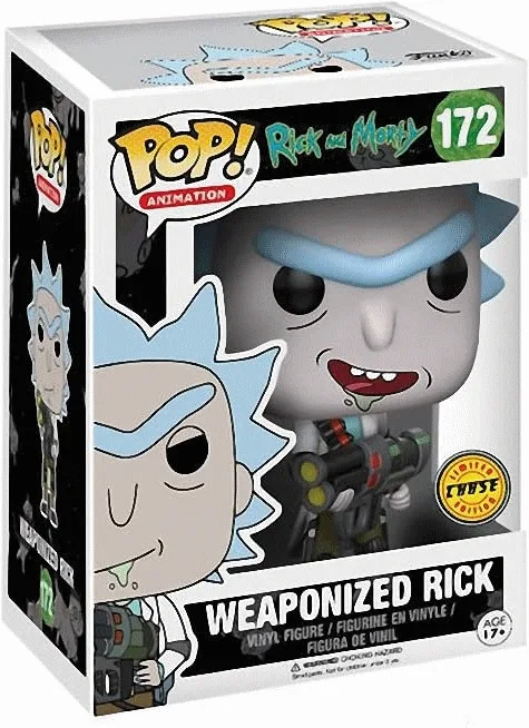 Funko Pop! - Rick & Morty - Weaponized Rick Chase Variant #172