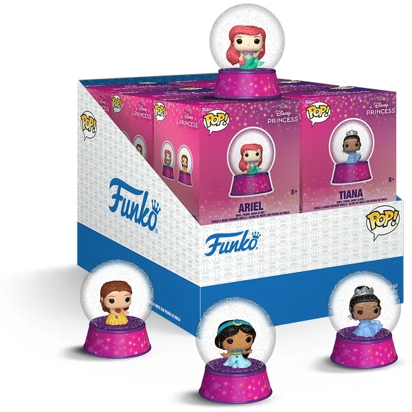 Funko Pop! - MYSTERY MINIS Disney Princess Snow Globe