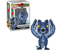 Funko Pop! - Jurassic Park Moonlight S1 550 Dilophosaurus Exclusive