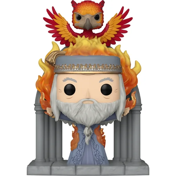 Funko Pop! - DELUXE Albus Dumbledore With Fawkes - Harry Potter And The Order Of The Phoenix
