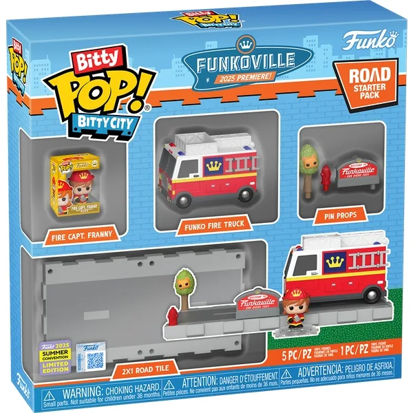 Funko Pop! - BITTY CITY ville Bitty City Road Starter Pack