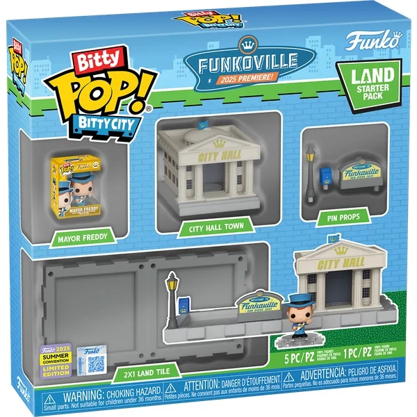 Funko Pop! - BITTY CITY ville Bitty City Land Starter Pack