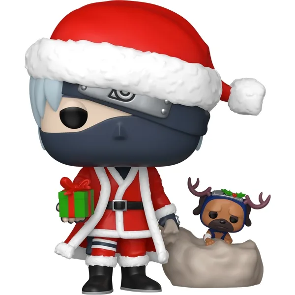 Funko Pop! - PLUS Kakashi Hatake With Pakkun (Holiday) - Naruto Shippuden