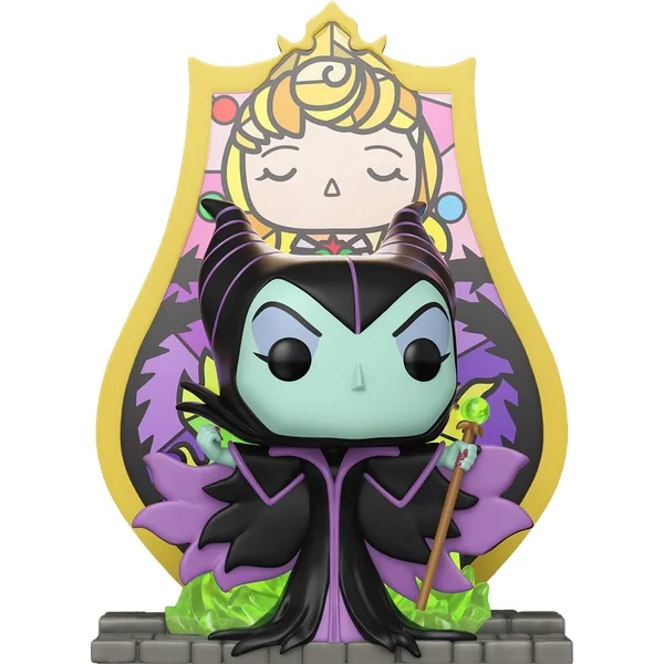 Funko Pop! - DELUXE Maleficent (Stained Glass) - Sleeping Beauty