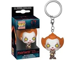 Funko Pop! - Pocket Keychain: IT - Pennywise with Beaver Hat