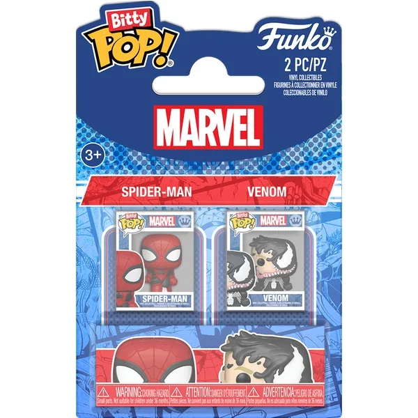 Funko Pop! - Bitty 2-Pack Spider-Man And Venom