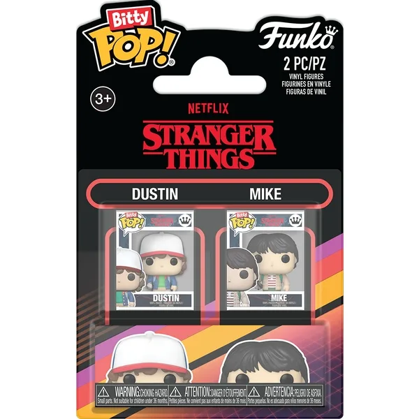 Funko Pop! - Bitty 2-Pack Dustin And Mike