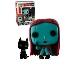Funko Pop! - Bobble Head N° 209 - Seated Sally with Cat GITD