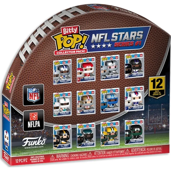 Funko Pop! - BITTY 12-PACK NFL Stars Series #1 Bitty Collector Pack