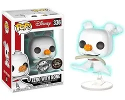 Funko Pop! - Nightmare before Christmas - Zero with Bone GITD Chase