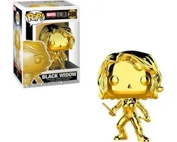 Funko Pop! - Black Widow (Chrome) #381 - Verzamelfiguur