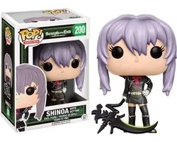Funko Pop! - Anime: Seraph of the End - Shinoa Hiragi w/ Scythe #200 Gamestop Exclusive