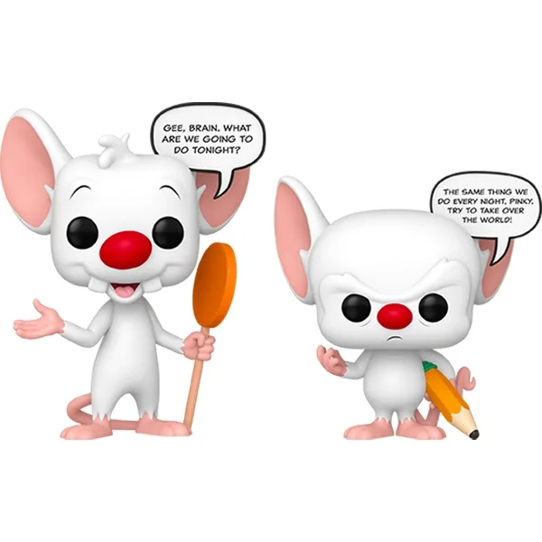 Funko Pop! - 2-PACK Pinky And The Brain (Glow)