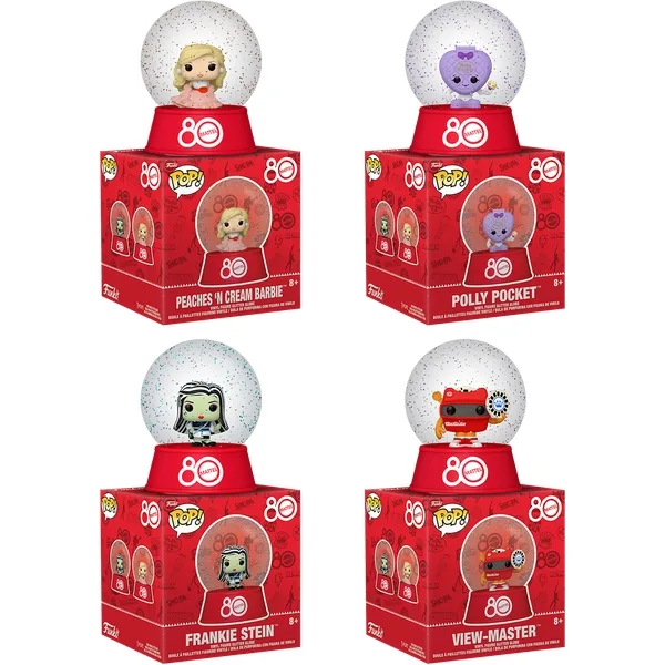 Funko Pop! - MYSTERY MINIS Retro Toys (Mattel 80th) Snow Globe