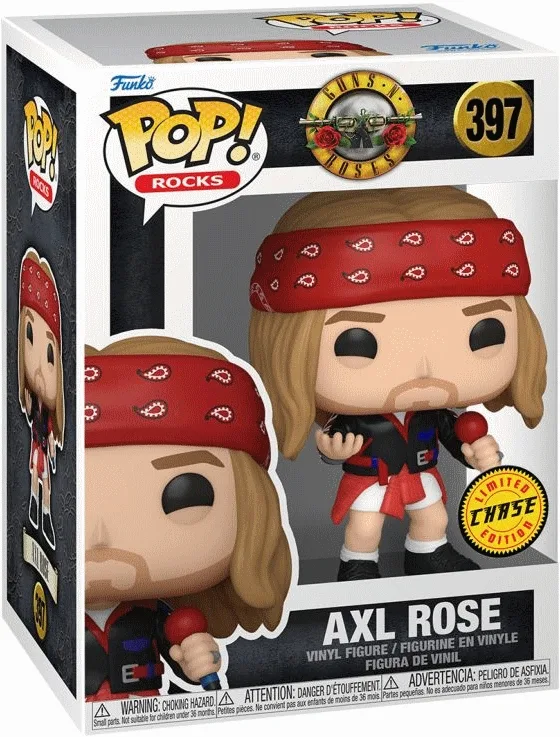 Funko Pop! - Rocks Guns N Roses - 80's Axel Rose Chase Variant #397