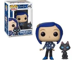 Funko Pop! - Caraline with Cat #422 - Coraline - !