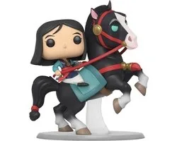Funko Pop! - Mulan Verzamelfiguur Disney Rides Mulan On Khan 18 cm Multicolours