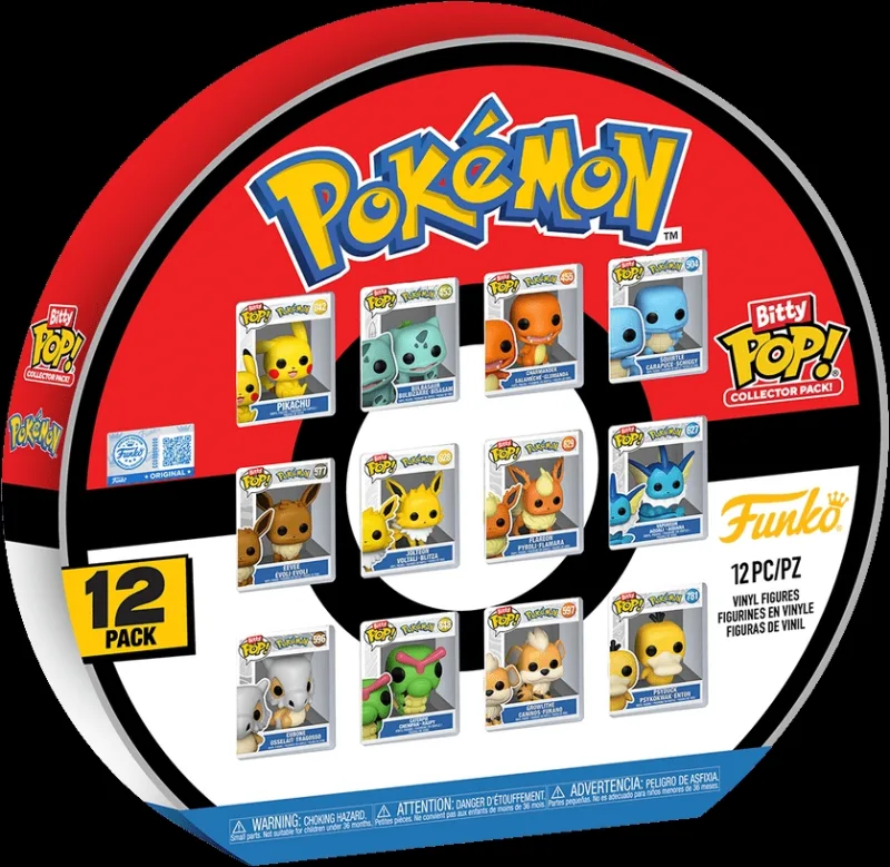 Funko Pop! - Bitty - World of Pokemon (12-Pack)