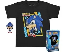 Funko Pop! - Sonic Pocket - Verzamelfiguur en T-shirt voor kinderen.