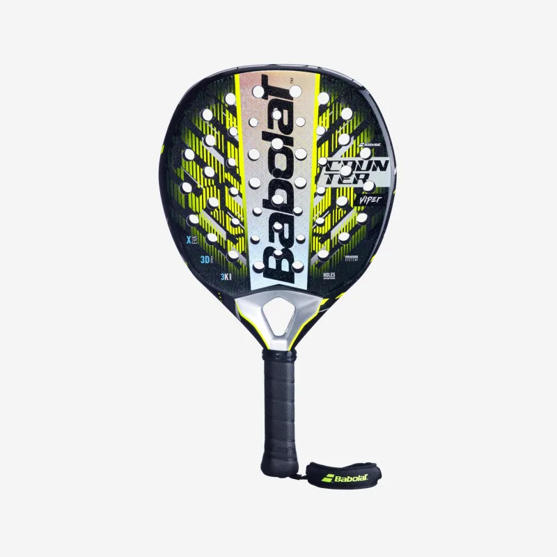Padelracket counter viper 25 voor volwassenen