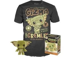Funko Pop! - Gremlins Verzamelfiguur & Tshirt Set & Tee Box Gizmo Zwart