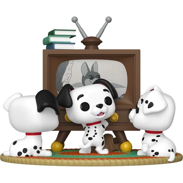 Funko Pop! - Moment Rolly, Patch & Lucky with TV