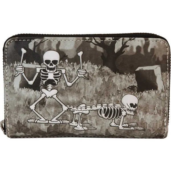 Funko Pop! - Loungefly The Skeleton Dance 95th Anniversary Glow Zip Around Wallet