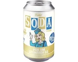 Funko Pop! - Vinyl SODA, Pan Am, Stewardess, 1/6 kansen voor zeldzame achtervolgingsvariant, pan, amen, verzamelbaar vinylfiguur, cadeau-idee, officiële koopwaar, speelgoed voor kinderen en volwassenen,