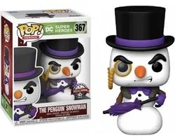 Funko Pop! - Batman Verzamelfiguur DC Comics Super Heroes Heroes Penguin Snowman Exclusive 9 cm Multicolours