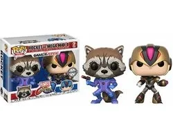 Funko Pop! - Rocket vs MegaMan X 2-Pack #2 Limited Editie - Marvel vs Capcom - Games!