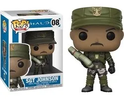 Funko Pop! - Halo #08 Sgt Johnson (Halo)