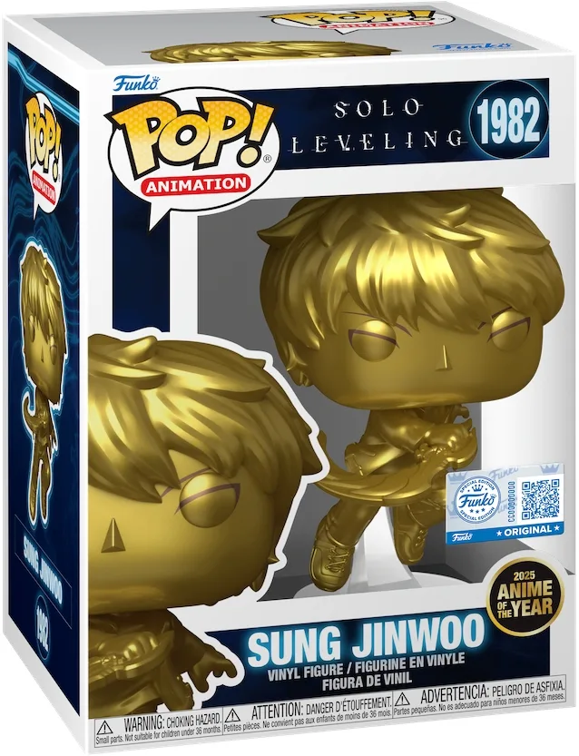 Funko Pop! - Funk- Solo Leveling - Sung Jinwoo (Anime Of The Year) #1982