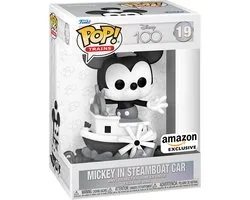 Funko Pop! - Disney 100th - Mickey in Steamboat Car