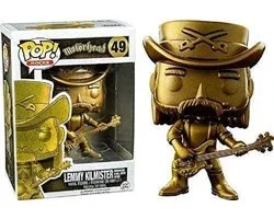 Funko Pop! - ROCKS - LEMMY KILMISTER #49 - GOLD METALLIC - EMP EXCLUSIVE - 2020