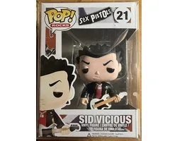 Funko Pop! - Rocks Sex Pistols Sid Vicious #21 Vinyl Figures VAULTED