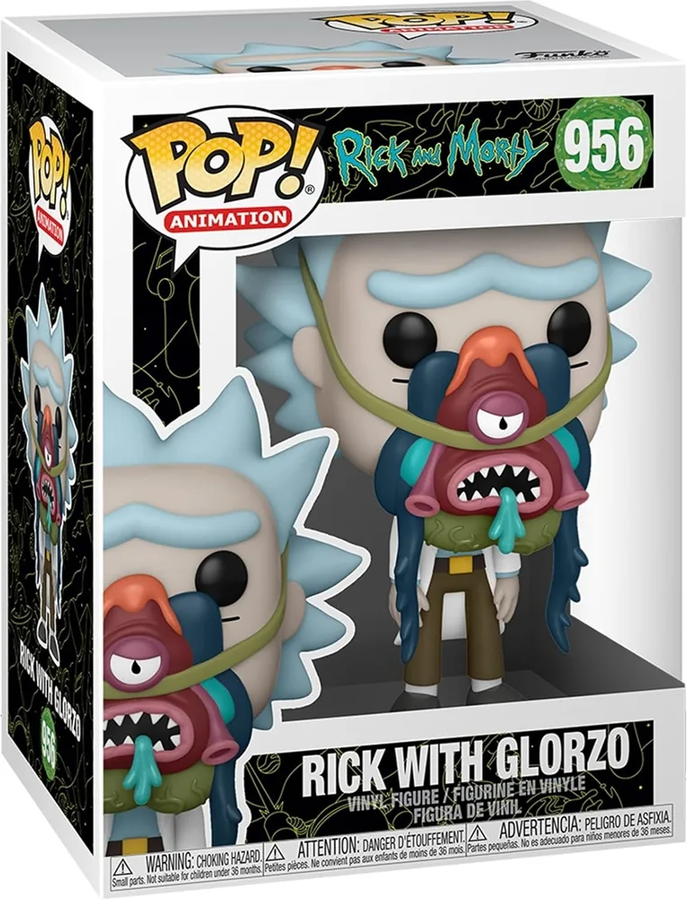 Funko Pop! - Rick & Morty - Rick with Glorzo #956