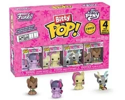 Funko Pop! - Bitty - My Little Pony - Twilight Sparkle - Fluttershy - Discord - Dr. Hooves - 4-pack