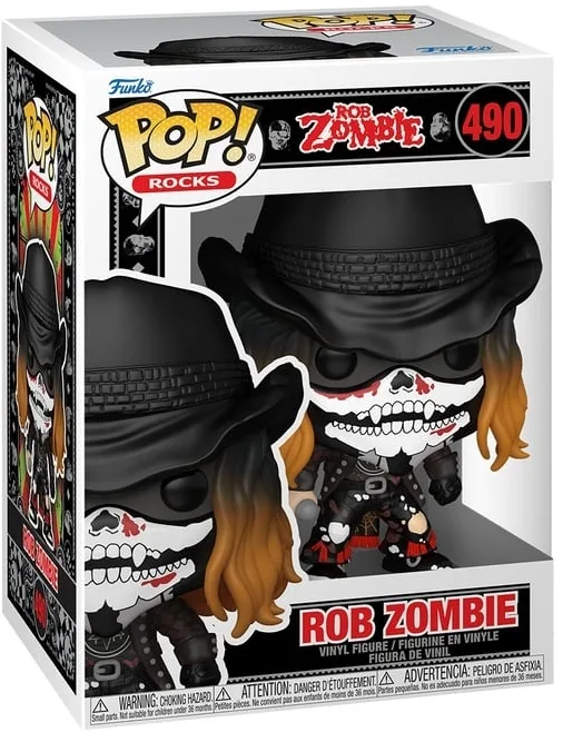 Funko Pop! - Rob Zombie with Bandana #490
