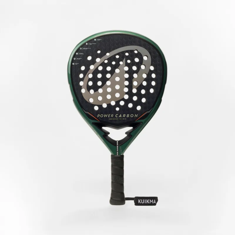 Padelracket power carbon volwassenen