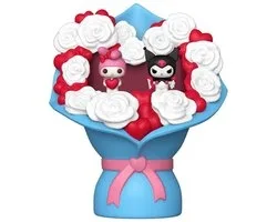 Funko Pop! - Sanrio Bitty Bouquet Vinyl Figure 2-Pack My Melody & Kuromi (Valentine) 4 cm