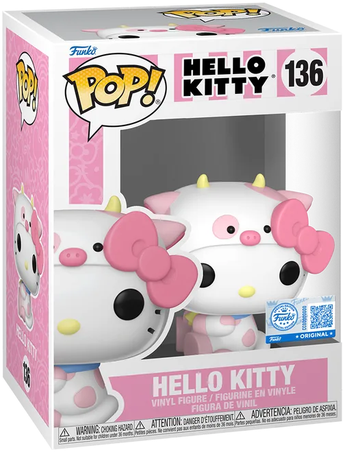 Funko Pop! - Sanrio - Hello Kitty in Cow Cosplay #136