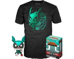 Funko Pop! - & Tshirt Box: Deku with Helmet (Size M)