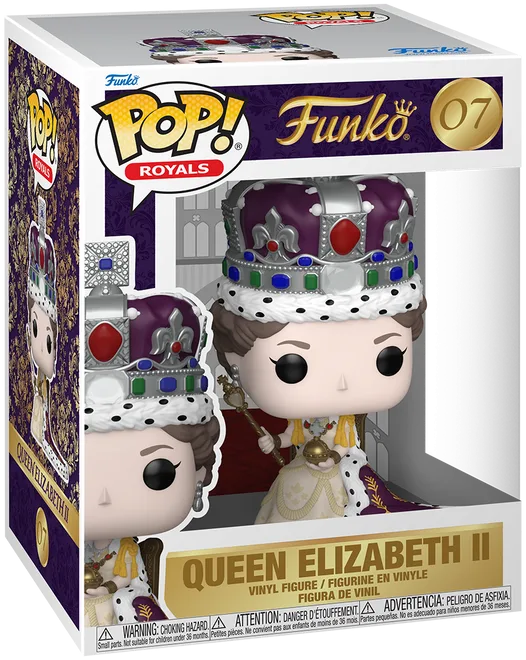 Funko Pop! - Premium - Queen Elizabeth - Queen Elizabeth Coronation #07
