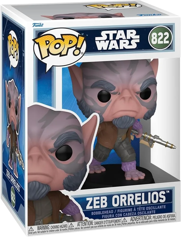 Funko Pop! - Mandalorian & Grogu - Zeb Orrelios #822