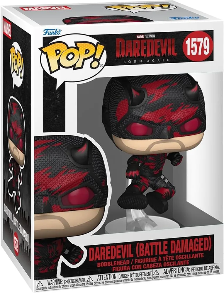 Funko Pop! - Daredevil Born Again - Daredevil (Battle Damaged) #1579