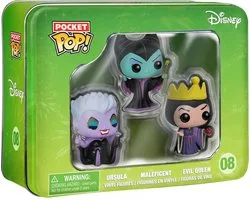 Funko Pop! - Pocket Tins: Maleficent Ursula Evil Queen 3 pack
