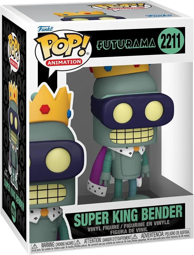 Funko Pop! - Futurama - Super King Bender #221
