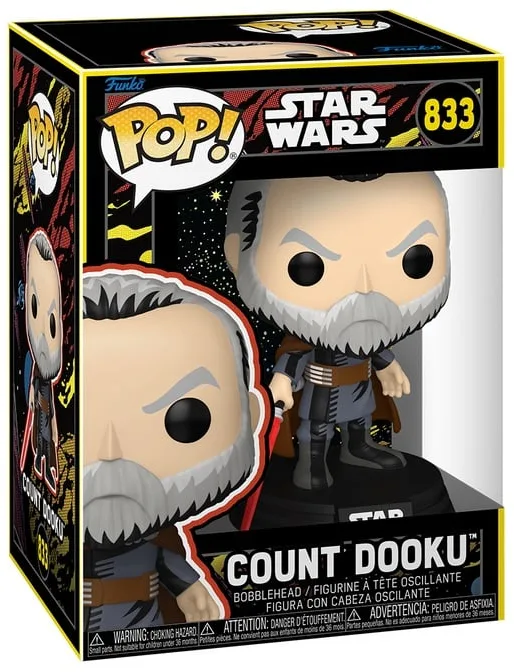 Funko Pop! - Star Wars May the Fourth - Count Dooku (Retro) #833