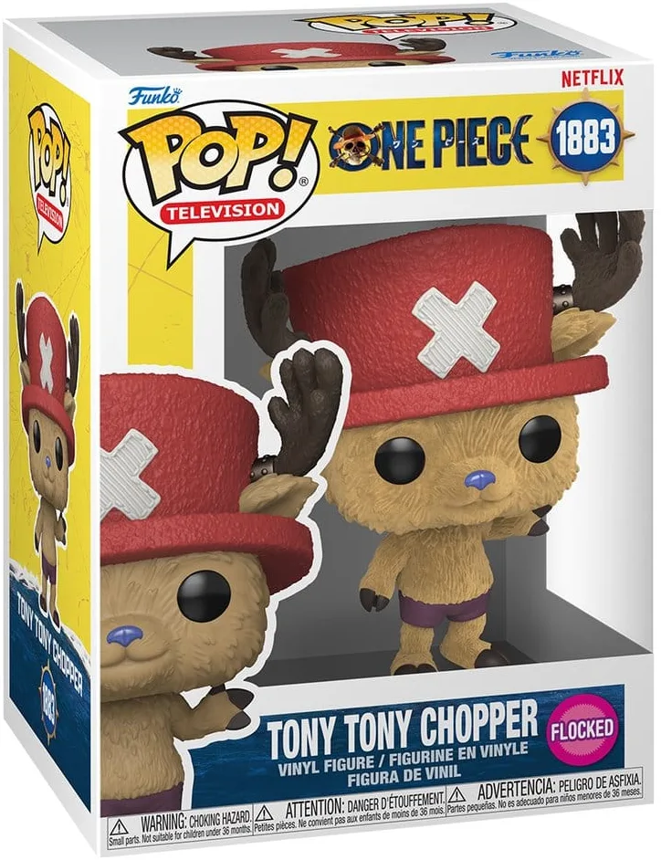 Funko Pop! - One Piece Netflix - Chopper (Flocked) #1883