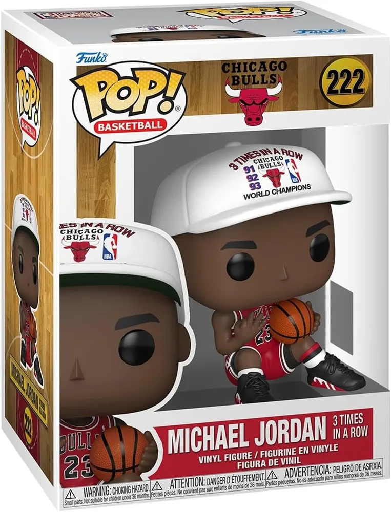 Funko Pop! - NBA Bulls - Michael Jordan (3x in a Row) #222